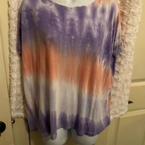 Piko Tie dye top